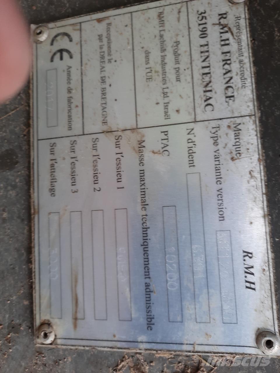 RMH Mixell 302 Syöttölaitteet