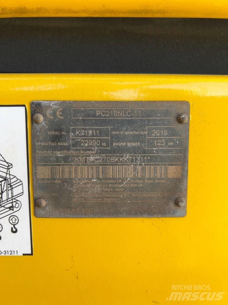 Komatsu PC210NLC-11 Telakaivukoneet