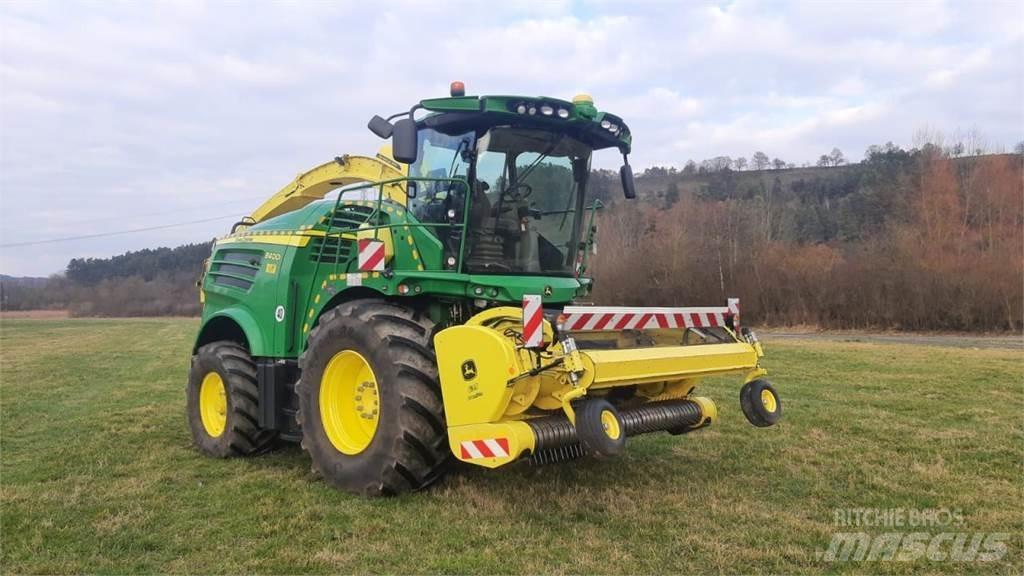 John Deere 8400i Ajosilppurit