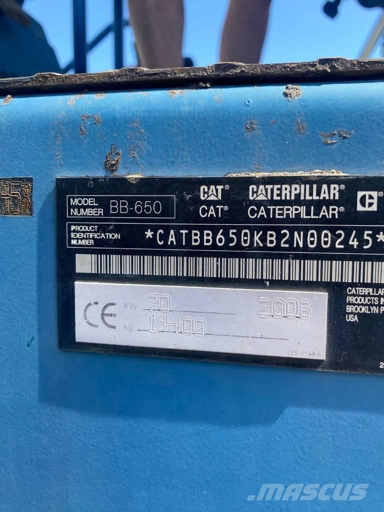 CAT BB 650 Asfalttikoneet