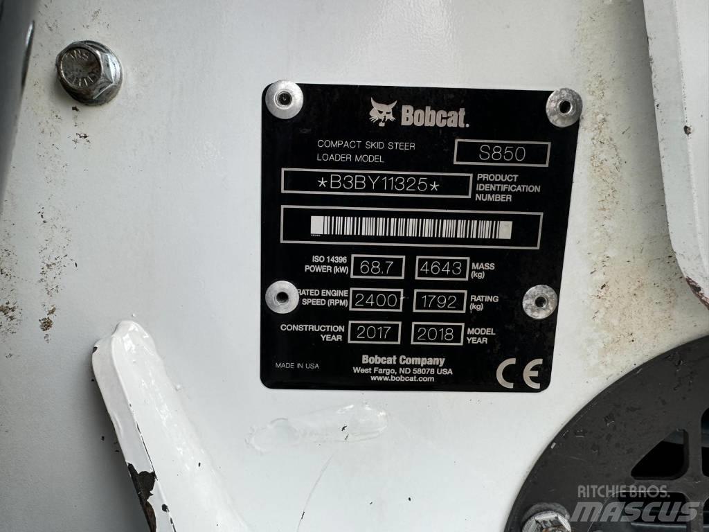 Bobcat S 850 Liukuohjatut kuormaajat