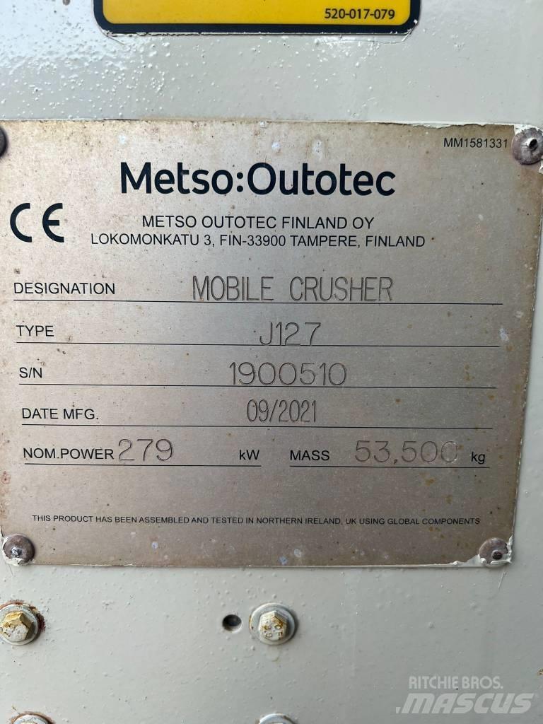 Metso Nordtrack J127 Murskaimet