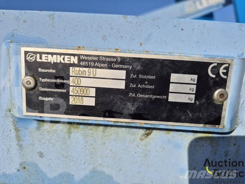 Lemken Rubin 9 U Kiekkomultaimet ja lautasäkeet
