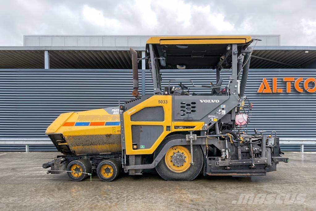 Volvo P6870 ABG Asfalttikoneet
