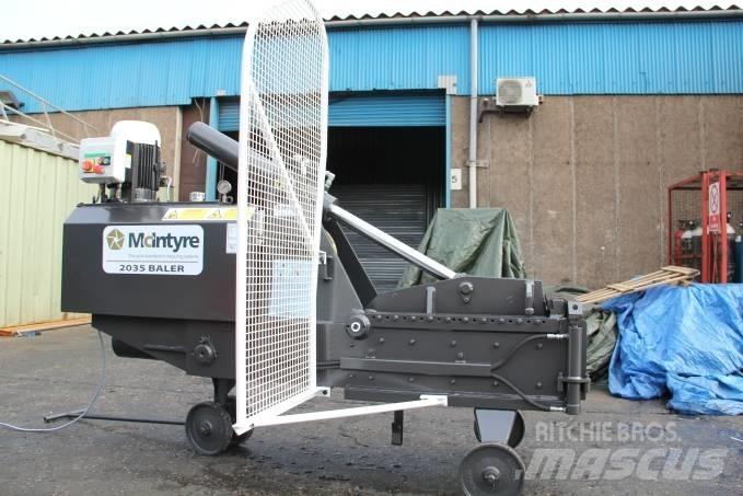 McIntyre Metal Baler Teollisuuden paalaimet