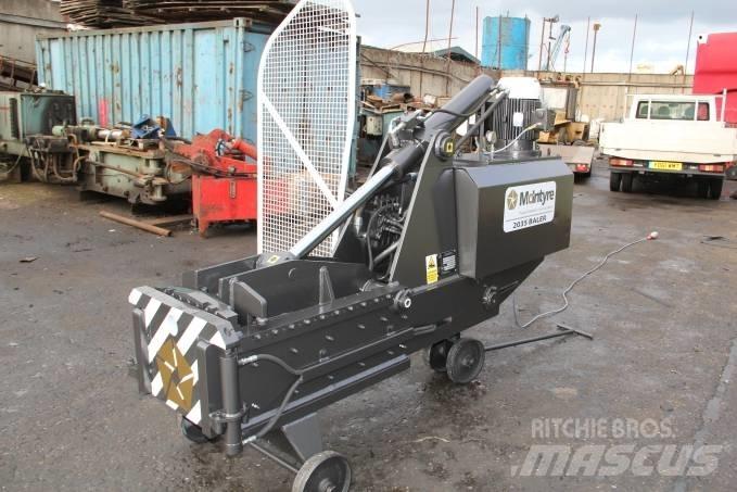 McIntyre Metal Baler Teollisuuden paalaimet