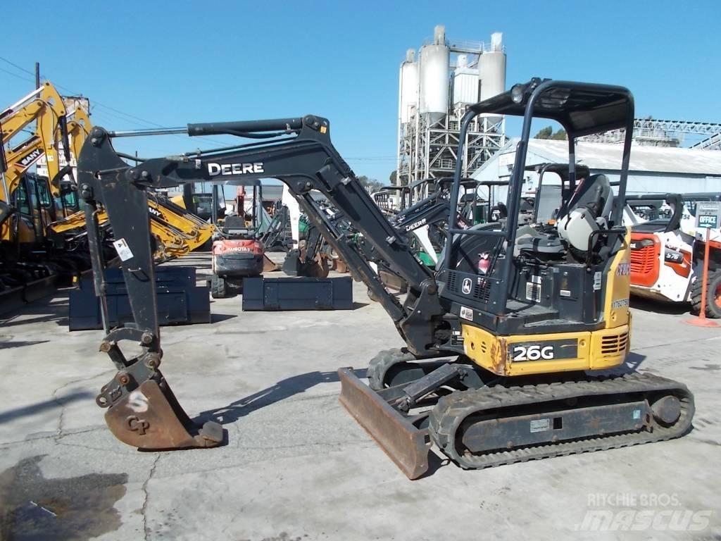 John Deere 26G Minikaivukoneet < 7t