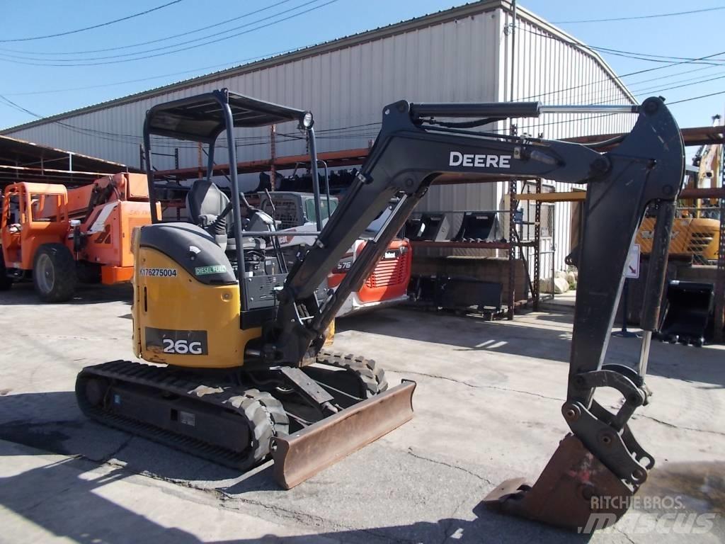 John Deere 26G Minikaivukoneet < 7t