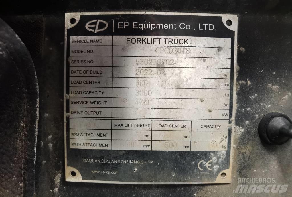 EP CPCD35T8S4S Dieseltrukit