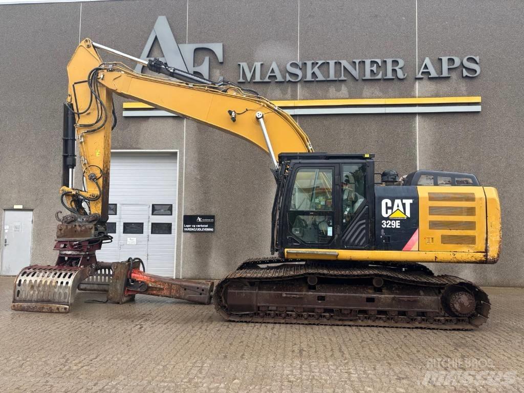 CAT 329E Telakaivukoneet