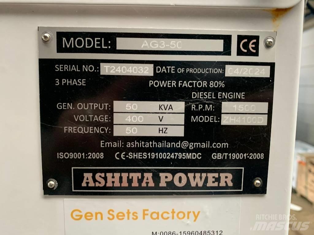 Ashita AG3-50 Dieselgeneraattorit