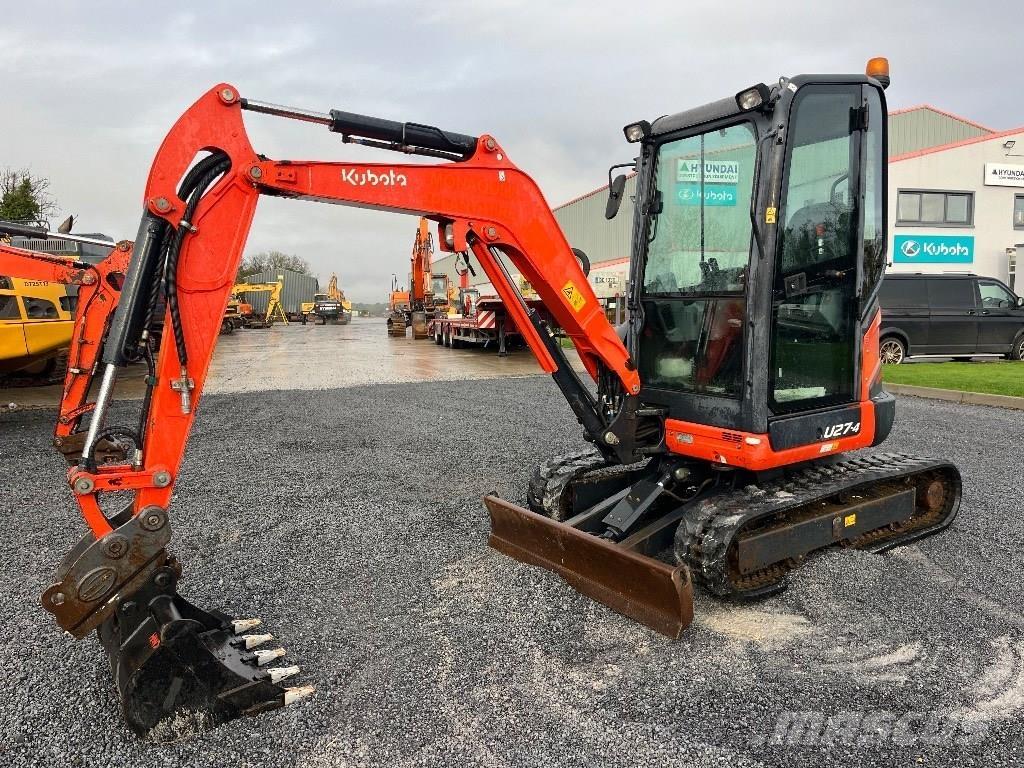 Kubota U 27-4 Minikaivukoneet < 7t