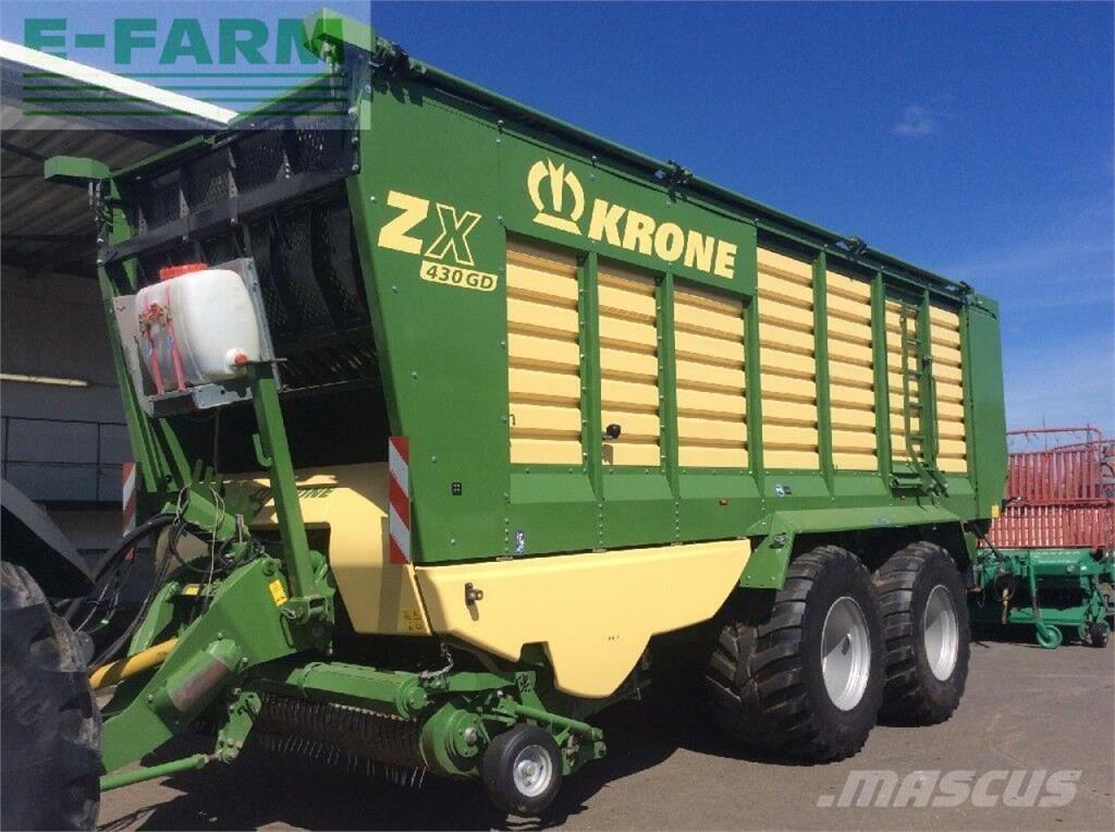 Krone zx 430 gd Viljavaunut