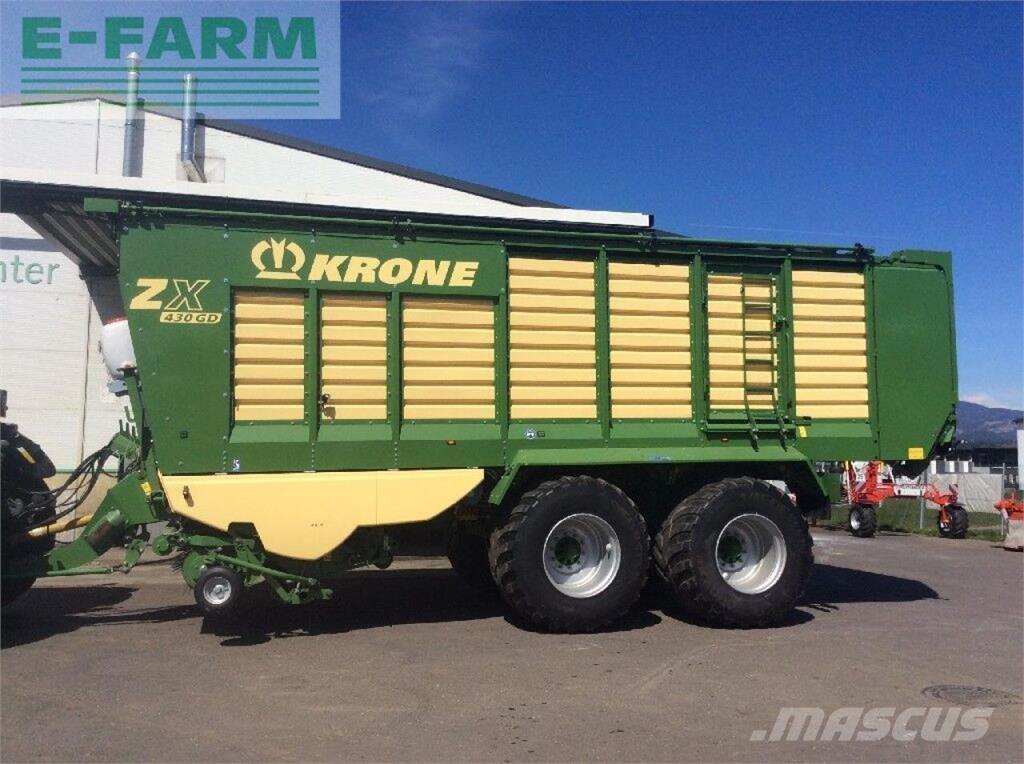 Krone zx 430 gd Viljavaunut