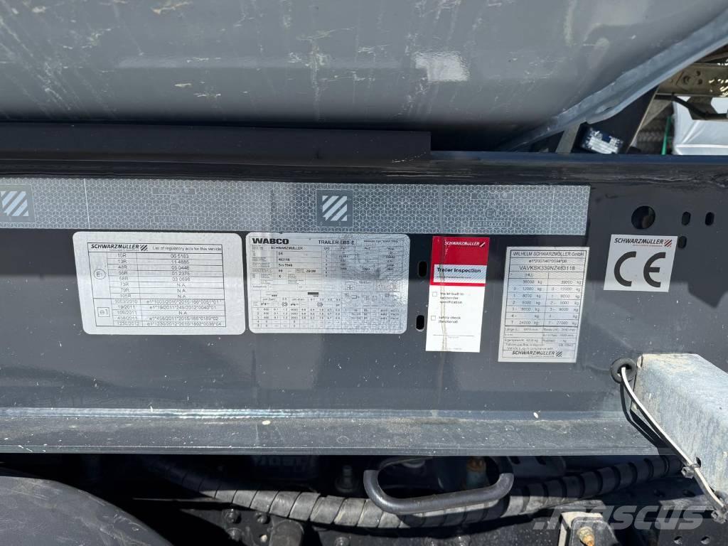 Schwarzmüller SK Sora- ja kippiperävaunut