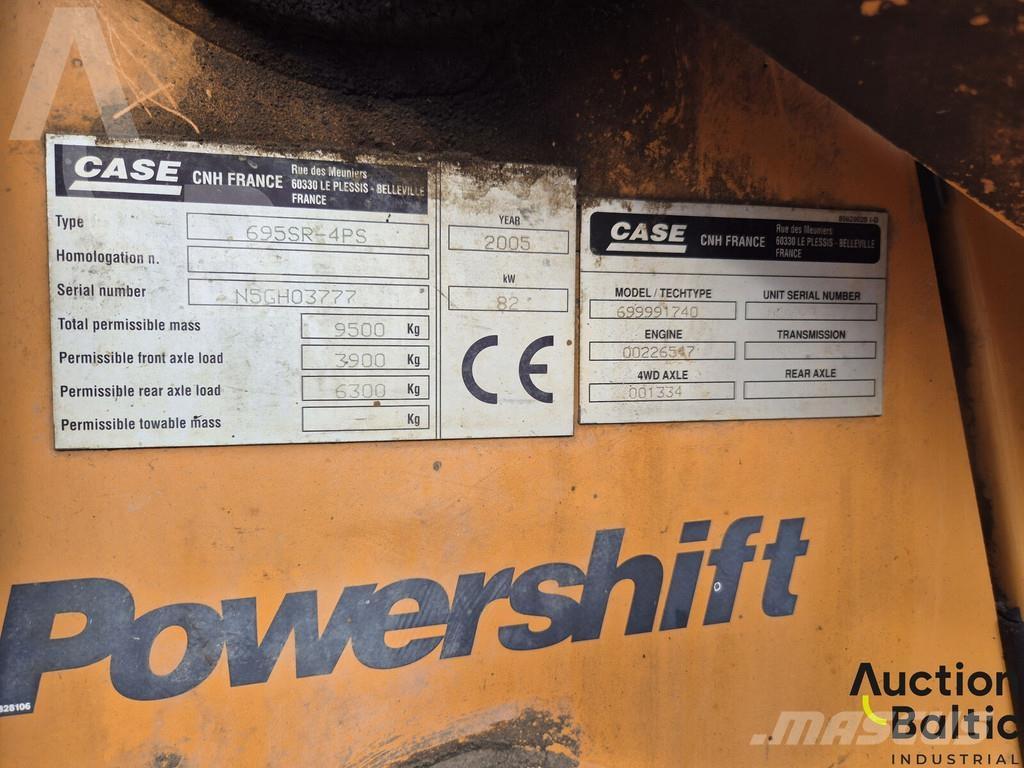 CASE 695 SR-4 PS Kaivurikuormaajat