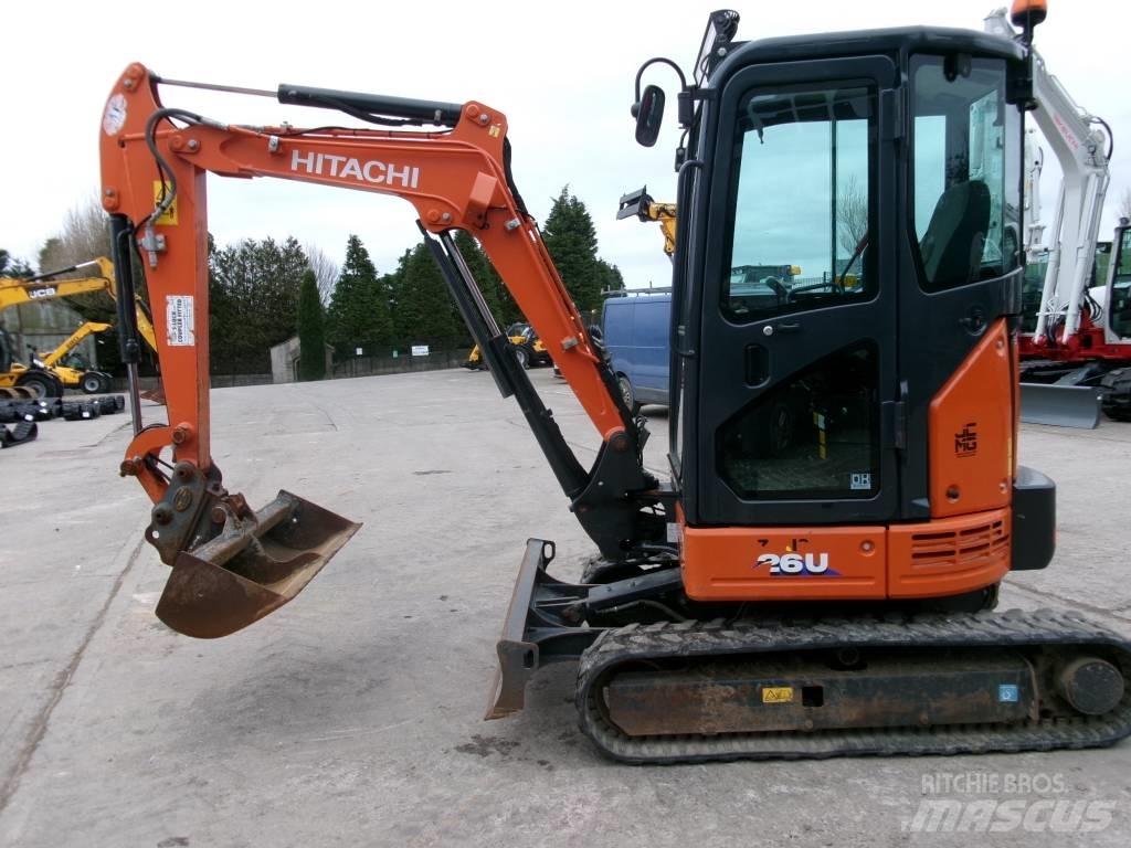 Hitachi 26U Minikaivukoneet < 7t