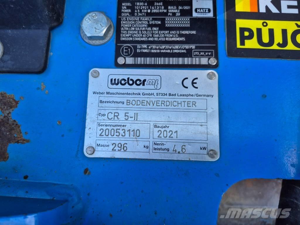 Weber CR5-II Tiivistyskoneet