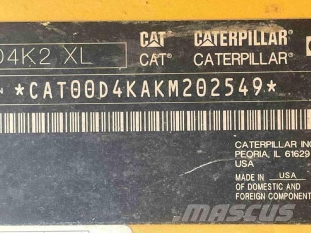 CAT D 4 K 2 XL Telaketjupuskutraktorit