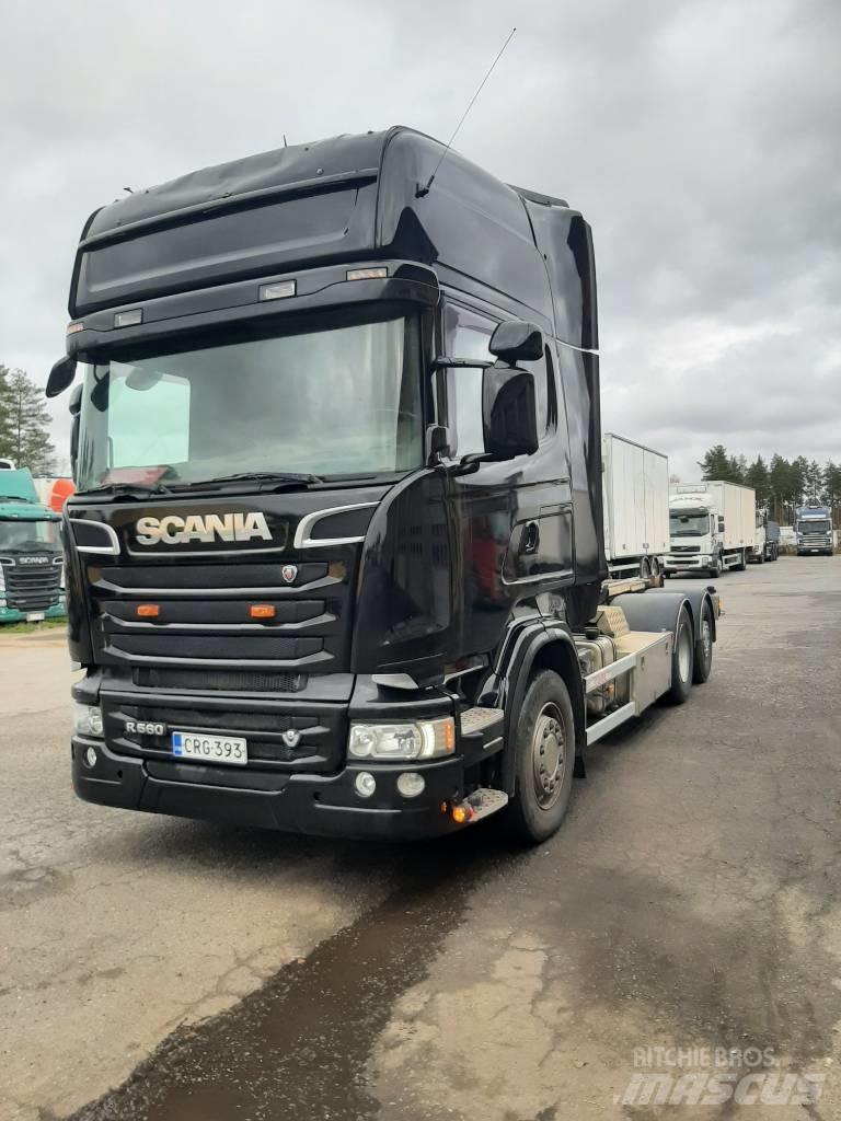Scania R 560 Koukkulava kuorma-autot