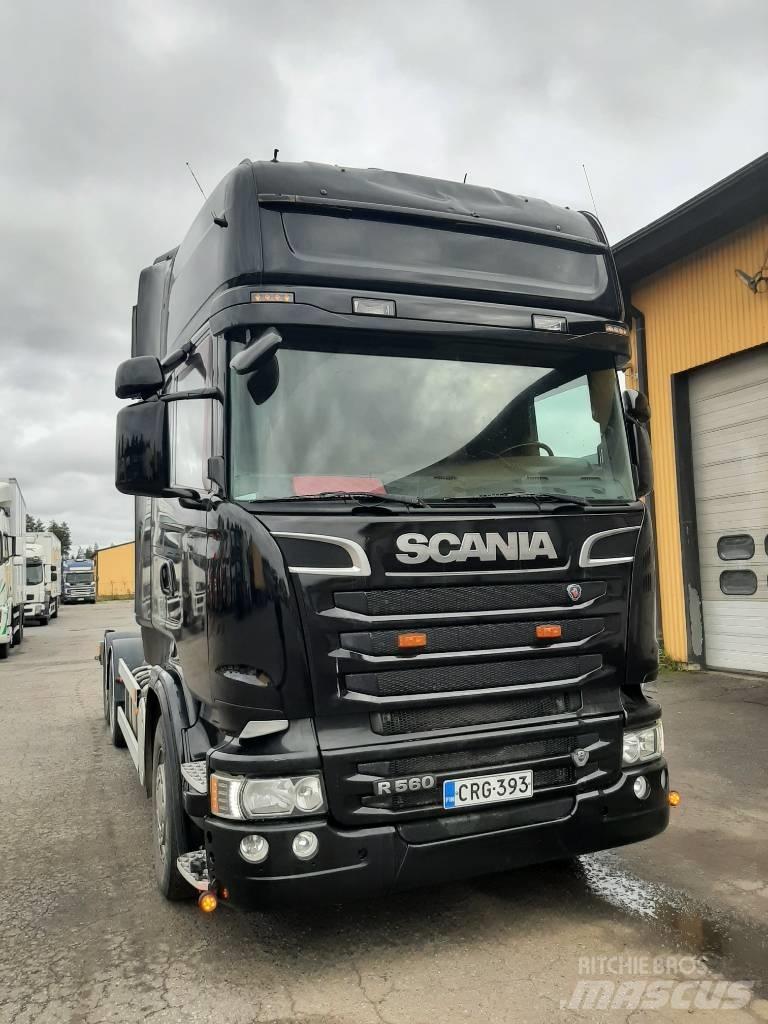 Scania R 560 Koukkulava kuorma-autot
