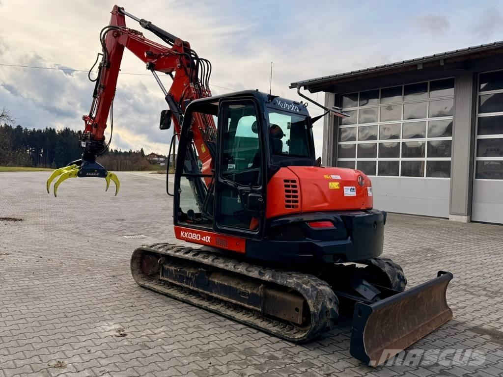 Kubota KX 080-4 Midikaivukoneet 7t - 12t