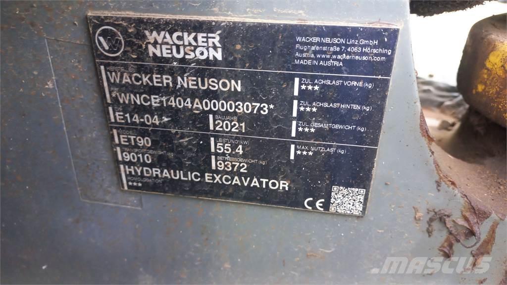 Wacker Neuson ET90 Telakaivukoneet