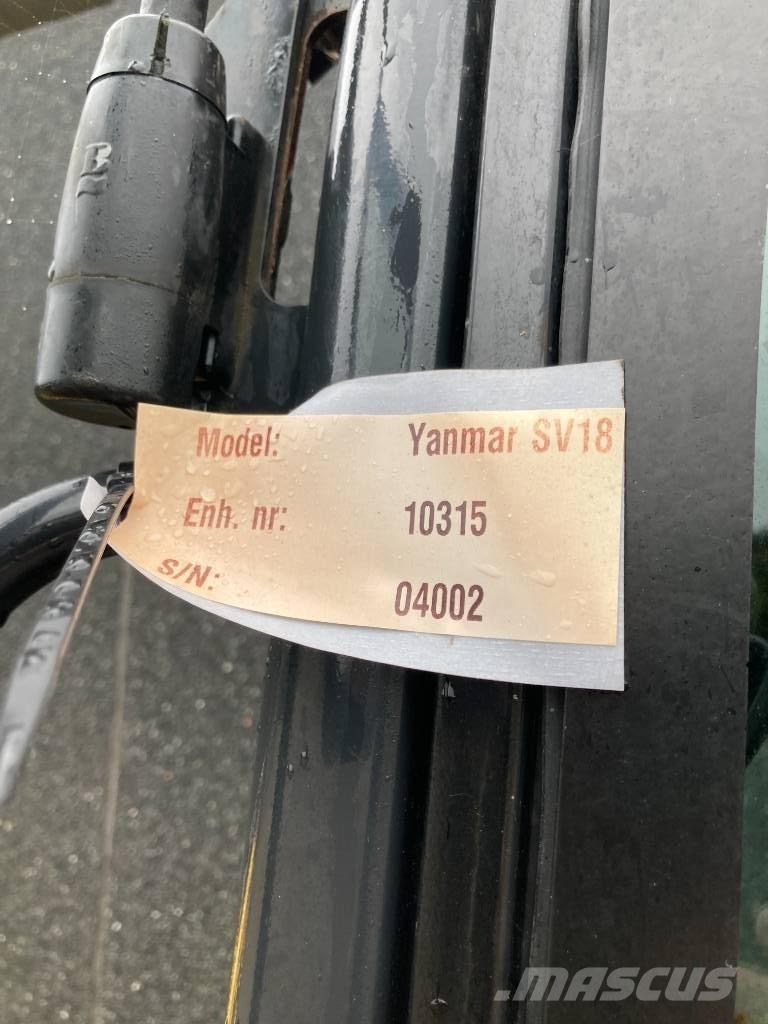 Yanmar SV 18 Minikaivukoneet < 7t