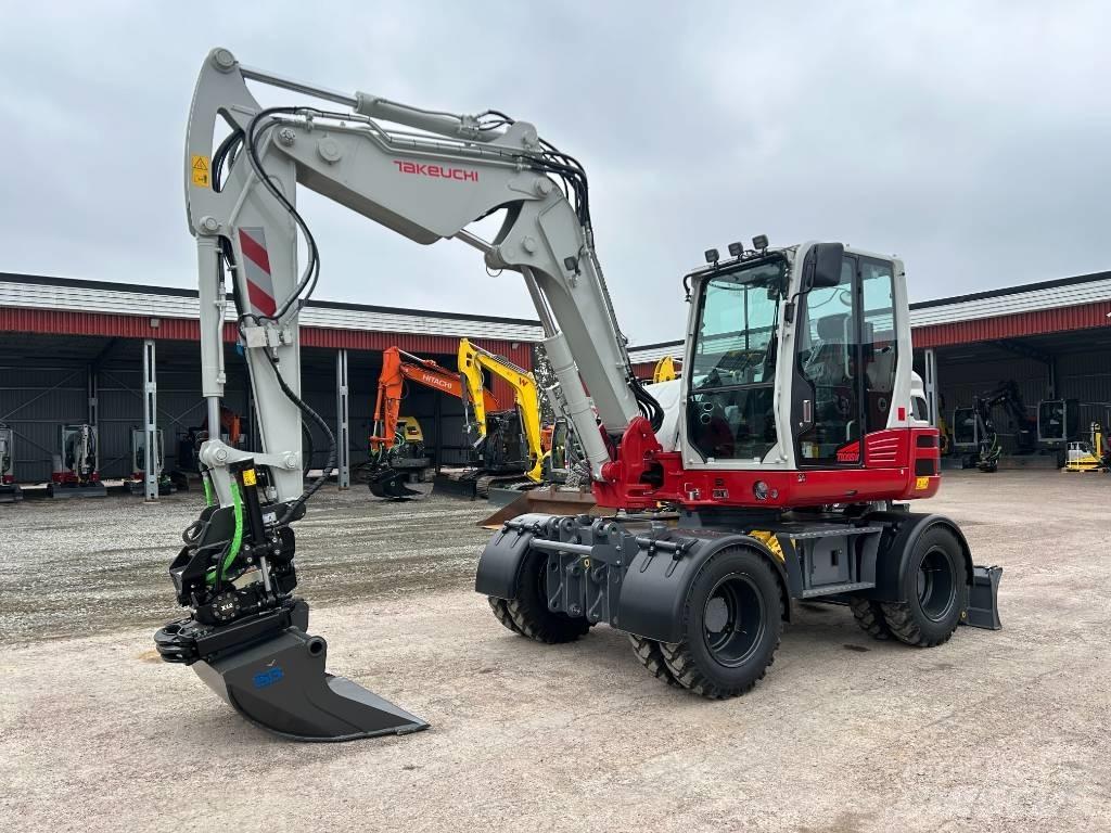 Takeuchi TB395W Pyöräkaivukoneet