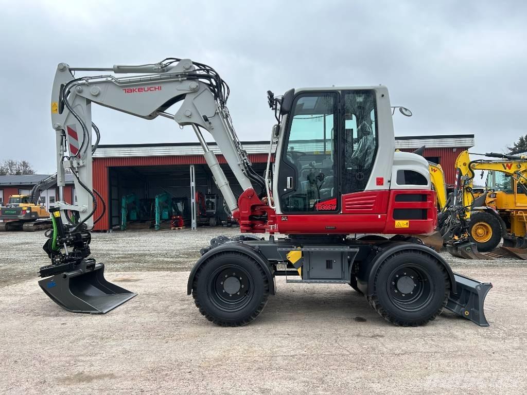 Takeuchi TB395W Pyöräkaivukoneet