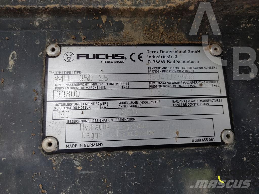 Fuchs MHL 350 Jätteenkäsittelijät