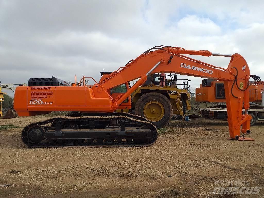 Daewoo 520 LC Telakaivukoneet