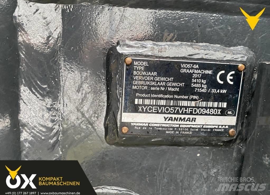 Yanmar Vio 57 U Minikaivukoneet < 7t