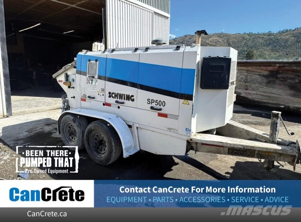 Schwing SP500 (#1049) Betonipumppuautot