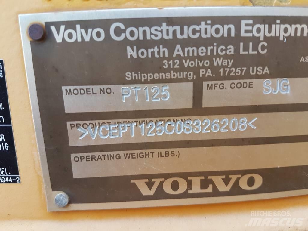 Volvo PT 125 Kumipyöräjyrät