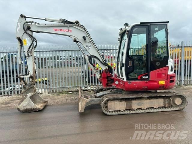 Takeuchi TB260 Minikaivukoneet < 7t
