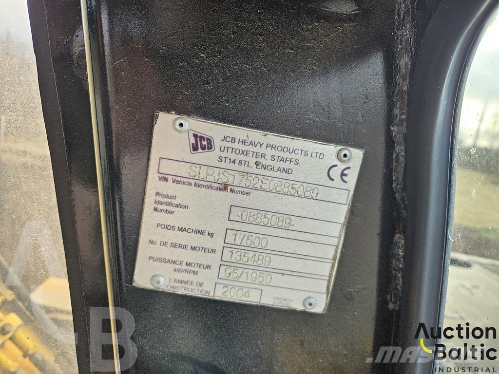 JCB JS 175 W Pyöräkaivukoneet