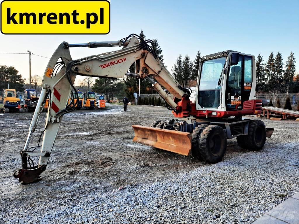 Takeuchi TB 295 Pyöräkaivukoneet