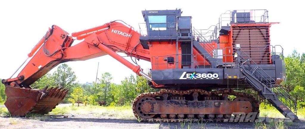 Hitachi EX 3600-7B Pistokaivinkone