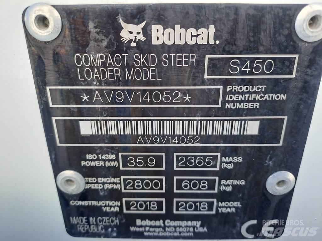 Bobcat S 450 Liukuohjatut kuormaajat