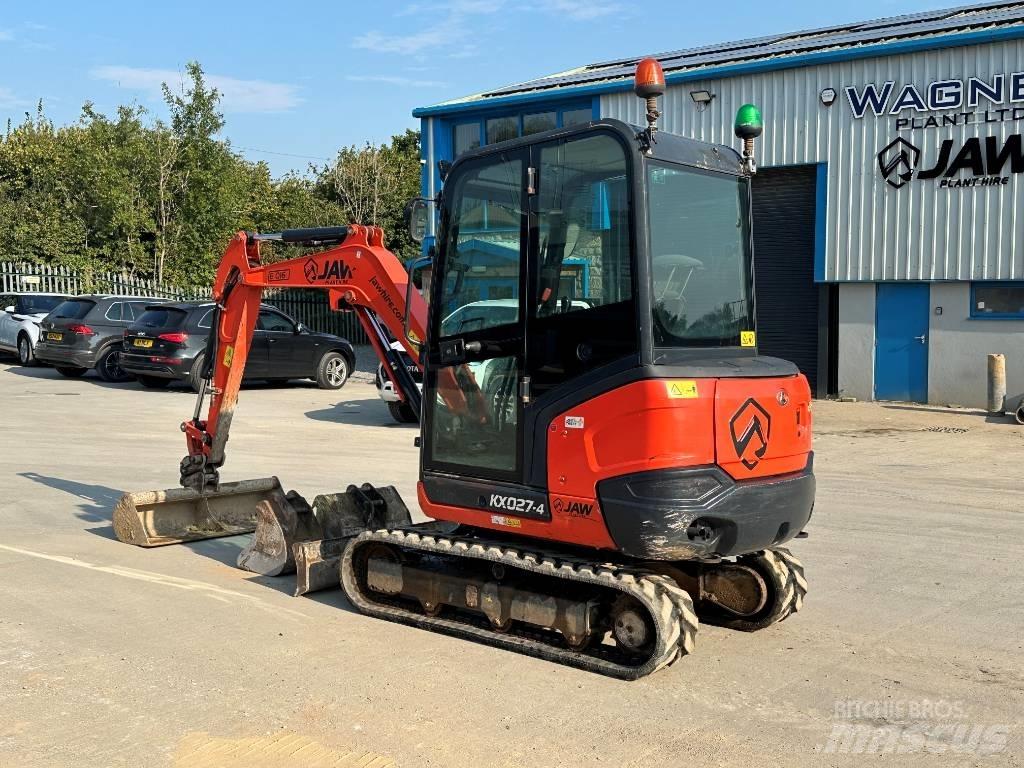 Kubota KX027-4 Minikaivukoneet < 7t