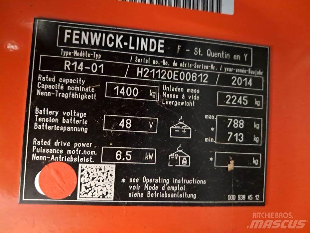Linde R14-01 Työntömastotrukit