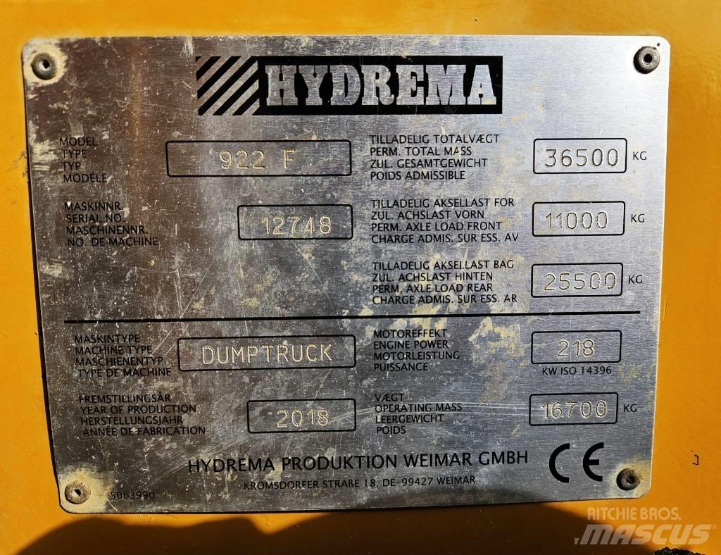 Hydrema 922 F Minidumpperit
