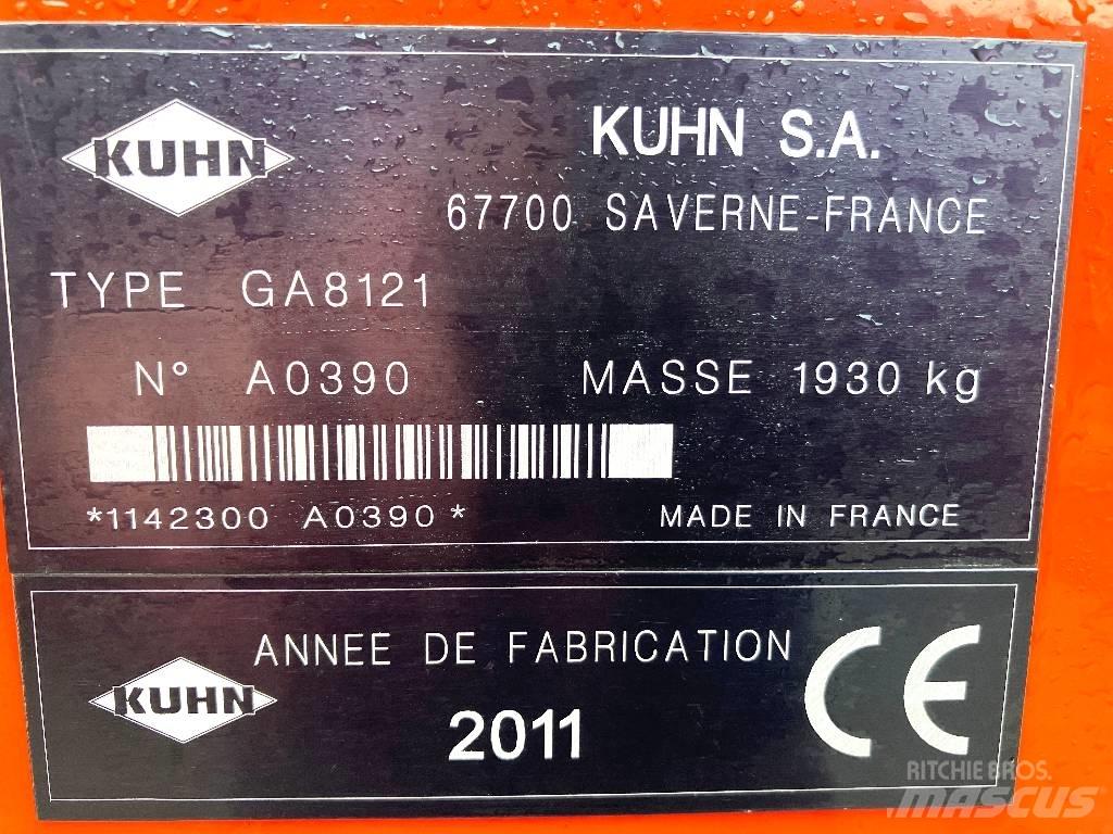 Kuhn GA 8121 Karhottimet