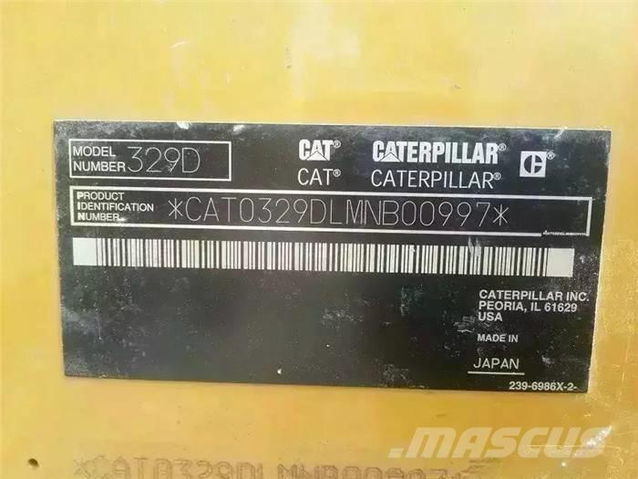 CAT 329 D Telakaivukoneet