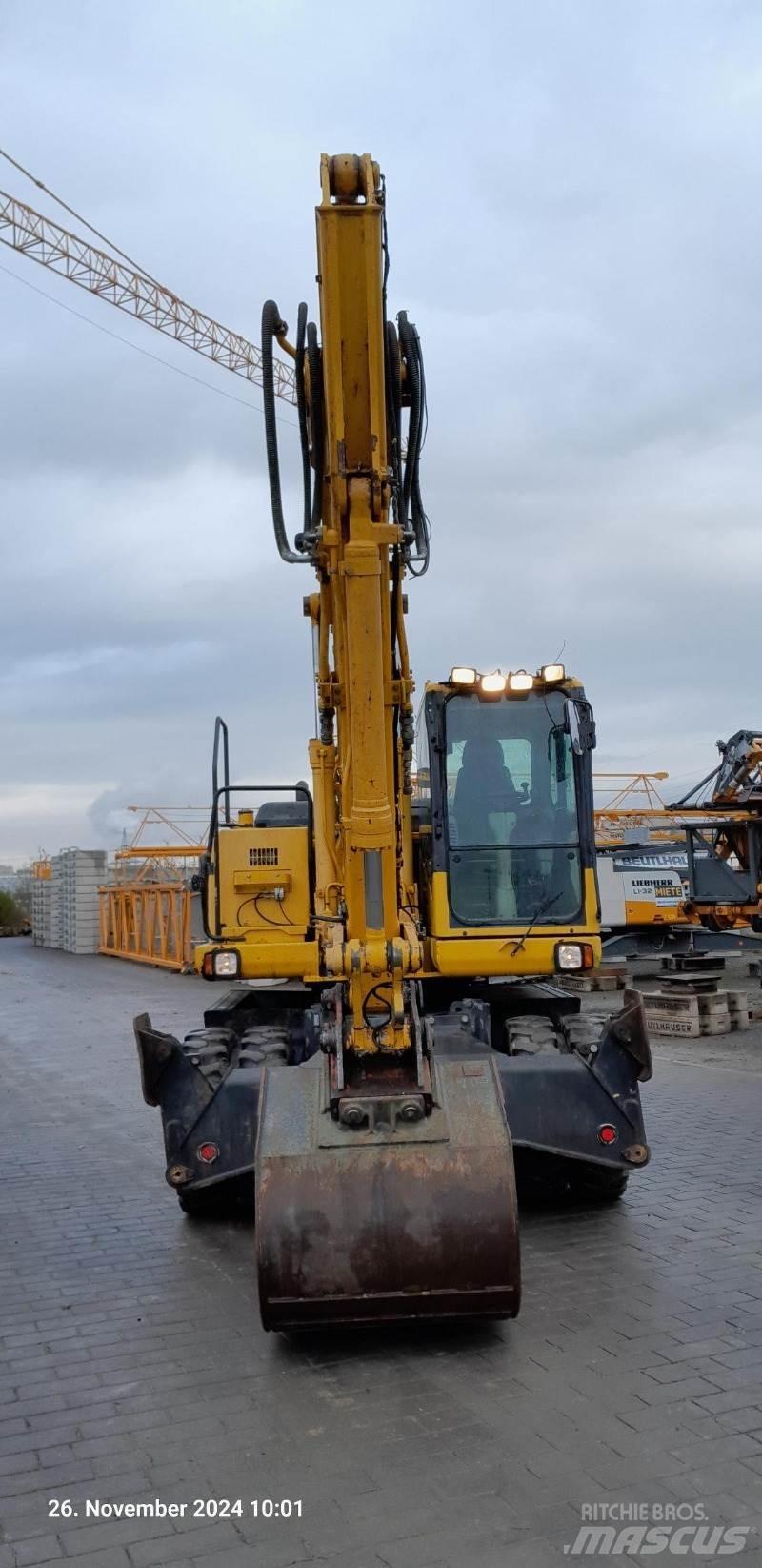 Komatsu PW160-7E0 Pyöräkaivukoneet
