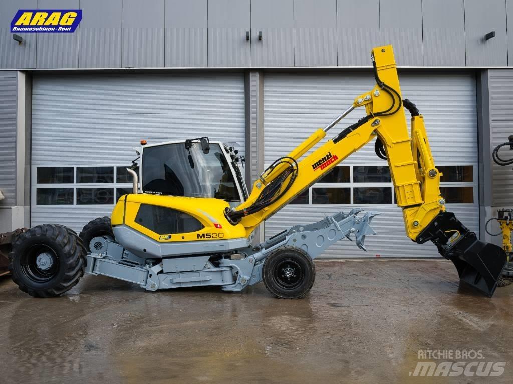 Menzi Muck M520 Pyöräkaivukoneet