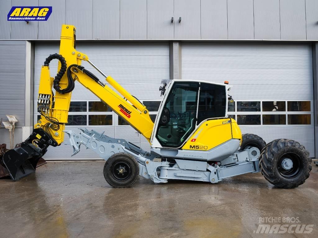 Menzi Muck M520 Pyöräkaivukoneet