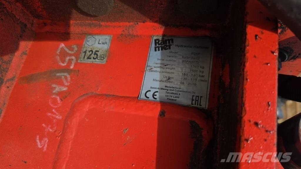 Rammer R25P Iskuvasarat