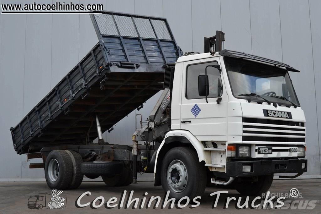 Scania 113H 360 Sora- ja kippiautot